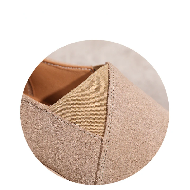 2022 Women Casual Shoes Breathable Fashion Thick Bottom Shoes Women's Platform Loafers Non-slip Hollow Out Comfortable Slip-on