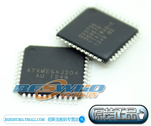

10PCS ATXMEGA32D4-AU ATxmega32D4 QFP44 AVR NEW