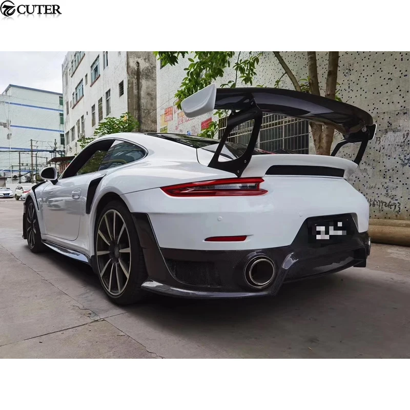 911 991.1 991.2 GT2 RS Стиль Carbon Fiber Frp Задний спойлер Крыло для Porsche Carrera 10-18