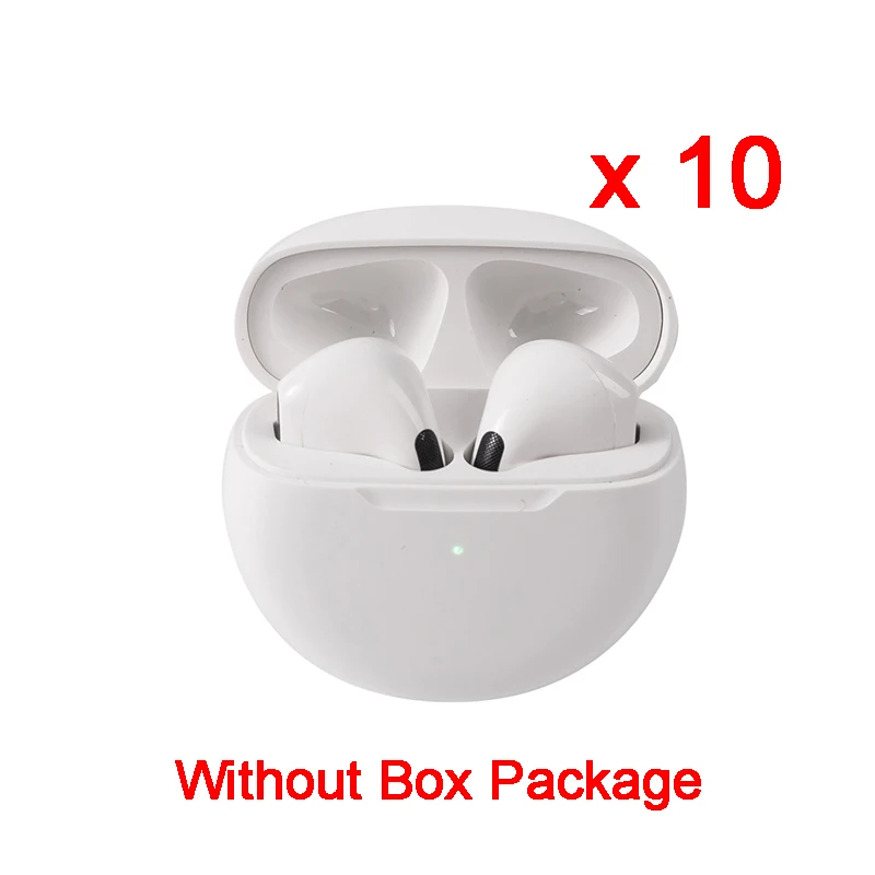 

Беспроводные Bluetooth-наушники Pro 6 TWS, 10 шт.