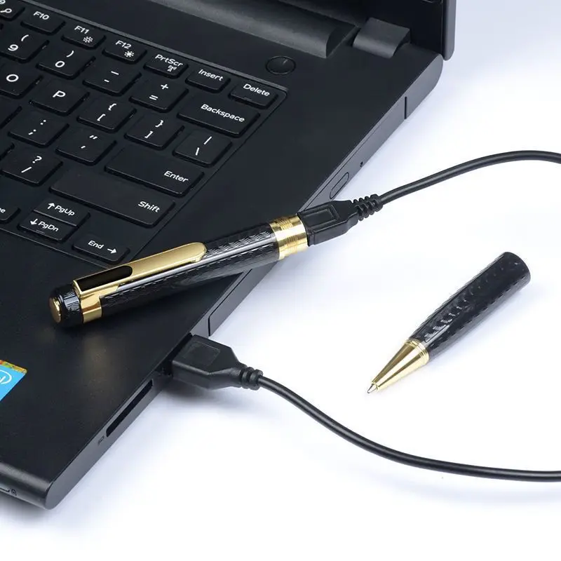 

SRUTON One-Key Click Recording Secret Professional Dictaphone Recorder Pen Support TF Card Recording Pen Digital Voice Recorder