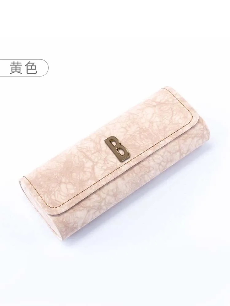 

Изготовленные На Заказ высококачественные полиуретановые чехлы для очков для женщин индивидуальное имя клиента художественное украшение с буквами