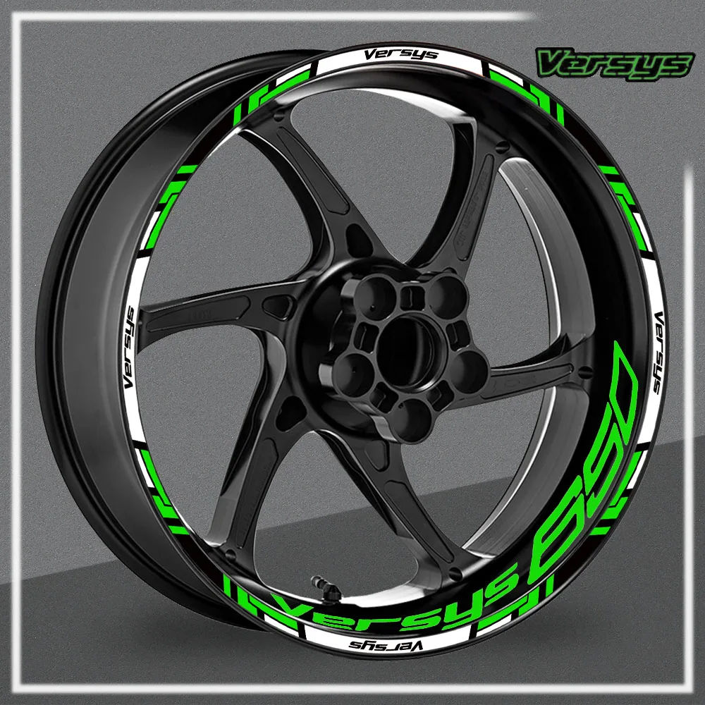 Светоотражающий обод для мотоцикла KAWASAKI Versys 650/1000 VERSYS650 Versys1000 Внутренняя/внешняя