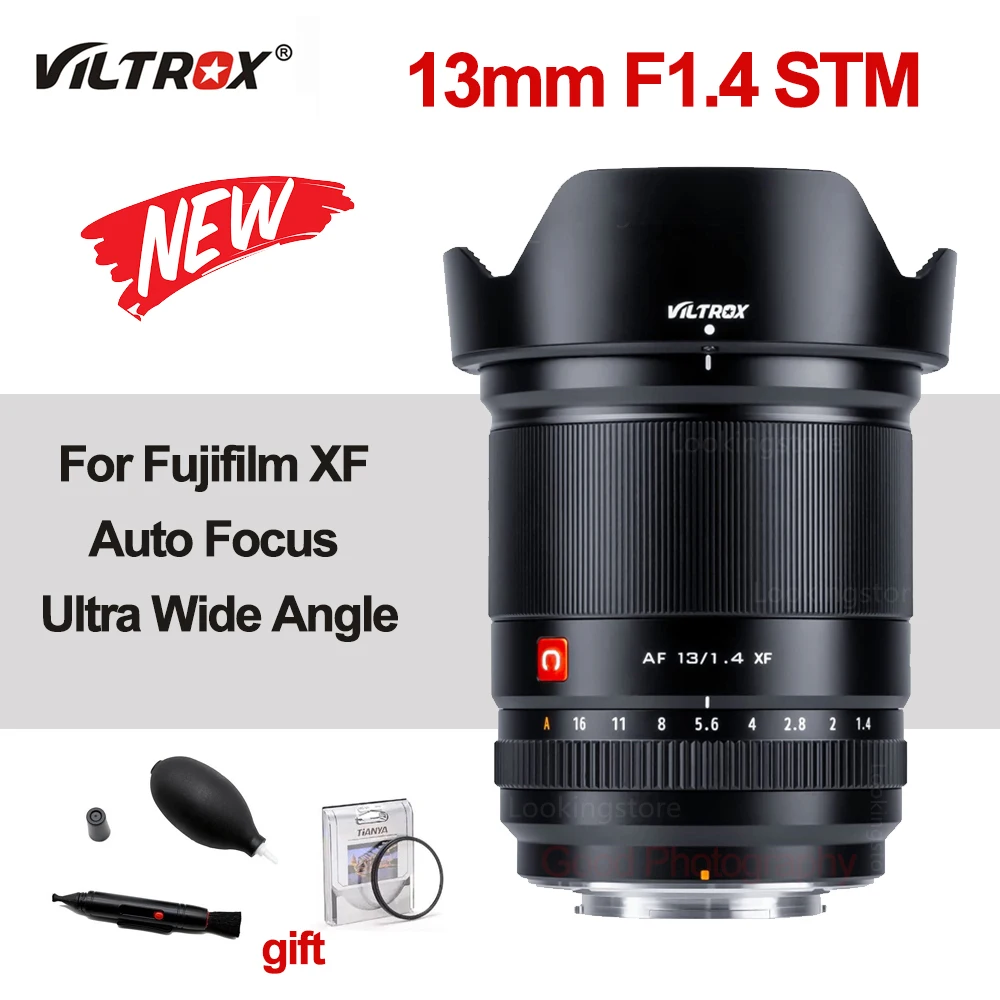 

VILTROX 13 мм F1.4 XF фотообъектив с большой диафрагмой и автофокусом для камеры Fujifilm X mount для фотоаппарата Fuji APS-C X-T10