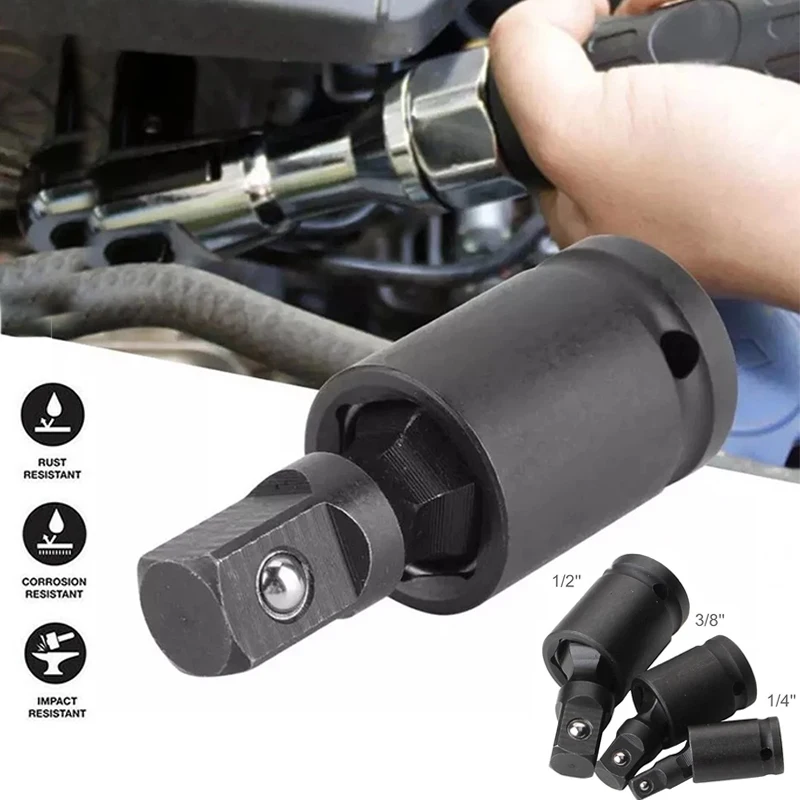 

Pneumatic Swivel Joint Drive Socket Adapter Converter Reducer Air Impact Craftsman Socket Wrench Hand Tools Universal