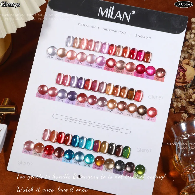 Гель-лак для ногтей полуперманентный 36 цветов