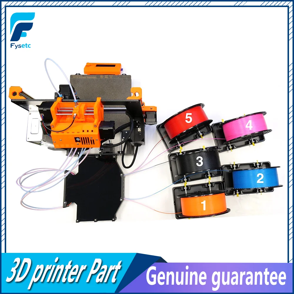 

Clone Prusa i3 MK2.5S MK3S MMU2S полный комплект (без частей принтера) для Prusa i3 MK2.5S/MK3S Multi Material 2S обновленный комплект