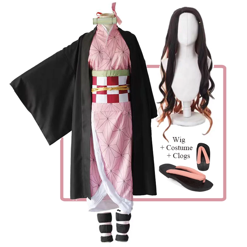 

Костюм для косплея кимоно из аниме «рассекающий демонов»