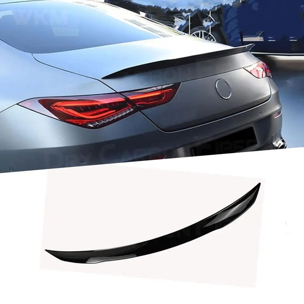 

ABS Car Rear Spoiler Wing Trunk Lip for Mercedes Benz W118 C118 CLA35 CLA180 CLA200 CLA250 CLA45 AMG Line 2019 - 2024 Boot