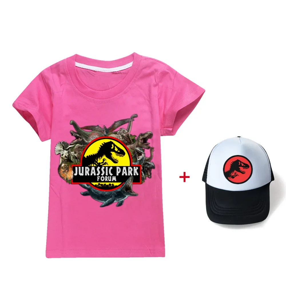 Лидер продаж 2024 футболка на день рождения с мультяшным изображением Юрского