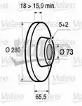 

VALEO 186417 для зеркала тормозного диска DUCATO BOXER JUMPER 14Q (15 ободов) 9402 AIR sogutmaверсайз
