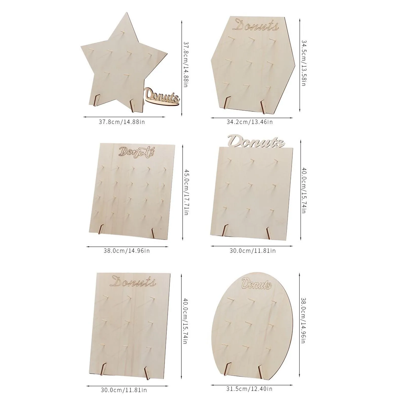 Настенная подставка для пончиков корзины хлеба сладкого пончика десертов дня