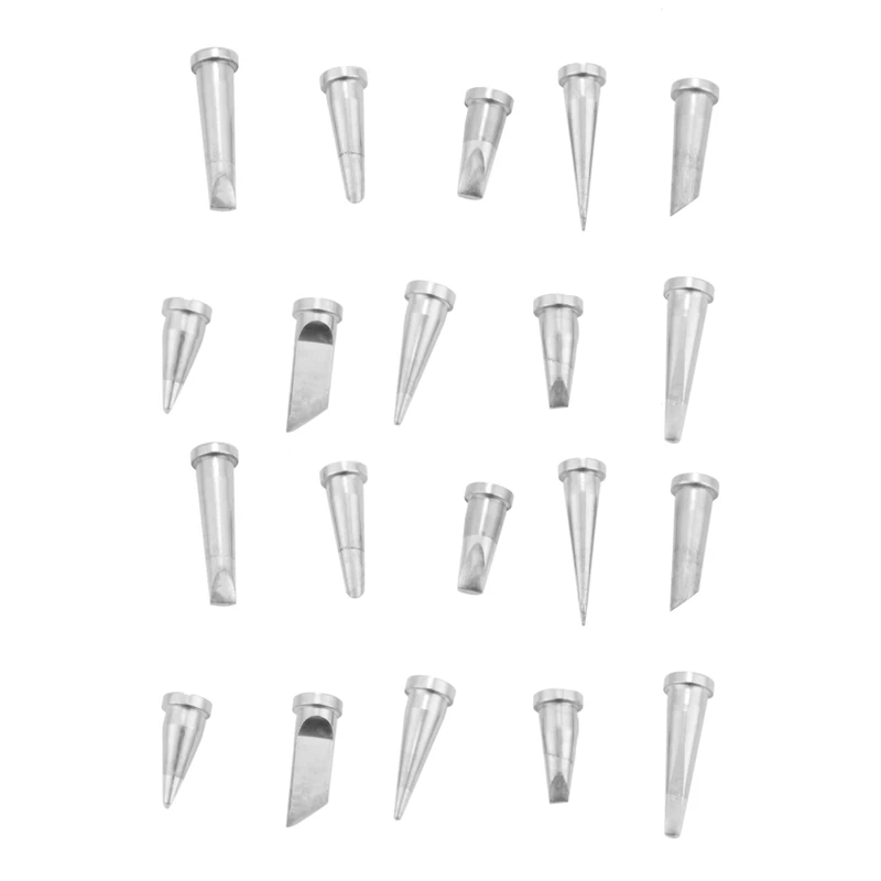 

New 20Pcs Durable Soldering Tip Set for Weller WSD81 WD1000 WSP80 WP80 LT Soldering Station