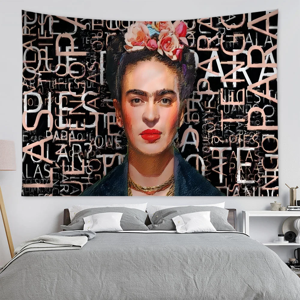 Мексиканский F-Fridas DIY настенный гобелен подвесной Таро хиппи настенные коврики Dorm