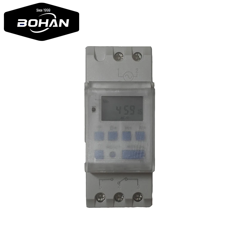 Таймер на Din-рейку THC15A, AHC15A, 12 В, 24 В, 110-220 В