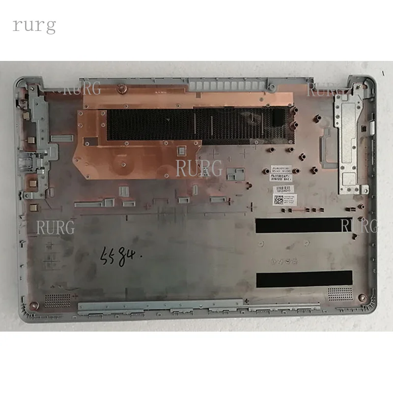 Фото R+ Абсолютно новый, подходит для ноутбука Dell Inspiron 15 5584, нижняя крышка, серебристый, JX9NR 0JX9NR №1
