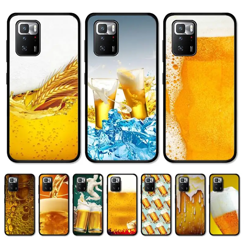 

Beers Alcohol Phone Case for Redmi Note 8 7 9 4 6 pro max T X 5A 3 10 lite pro