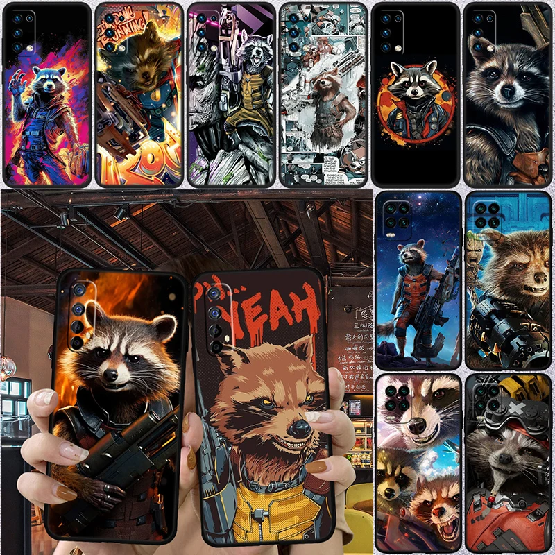 KH29 Rocket Raccoon Новый чехол для мобильных телефонов Huawei Mate 10 20 Nova 2i 3 3i 4E 5T Y6 Y7 Y9 Lite Pirme Pro