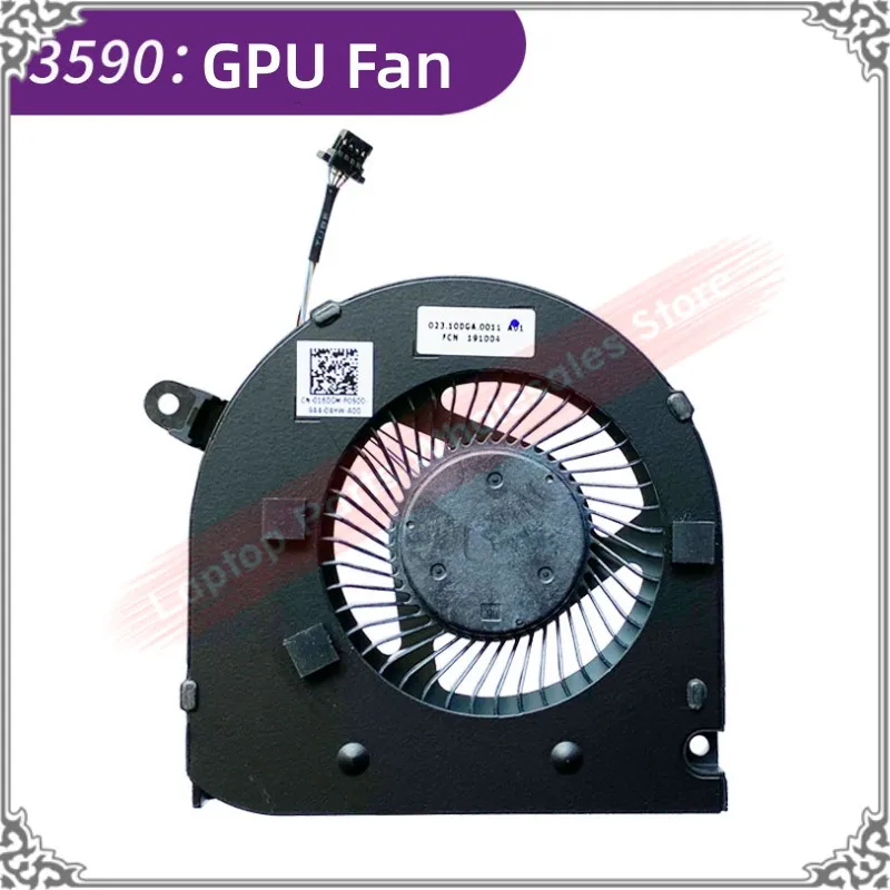 

Вентилятор для процессора для Dell G3 3590, радиатор, новый оригинальный кулер для процессора ноутбука, вентилятор охлаждения для графического процессора, радиатор для ноутбука