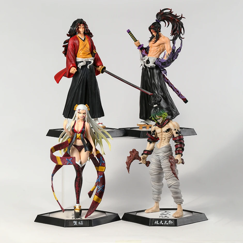 

Demon Slayer Tsugikuni Yoriichi Kokushibo Tsugikuni Michikatsu Giyuutarou Daki Anime Figure PVC Toy Model Doll Collection GIft