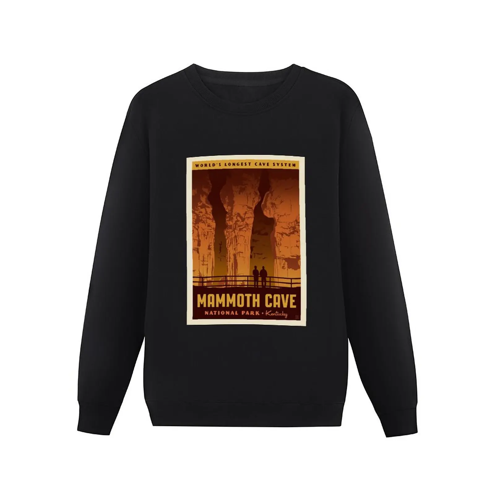 Плакат национального парка мамонтной пещеры подарок для путешествий