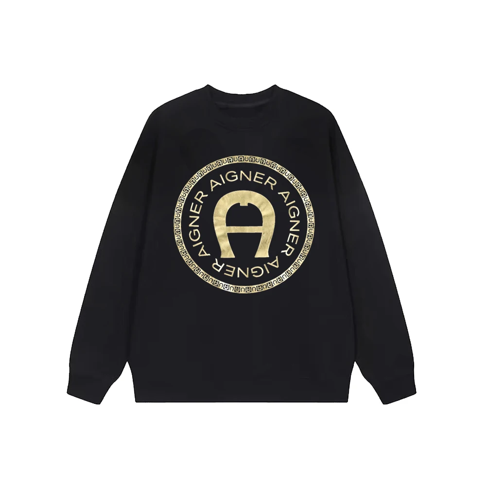 Модная детская одежда зимние толстовки спортивная с золотым логотипом для