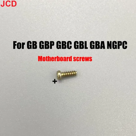 JCD 1 шт. для Gameboy GB GBP GBC GBL GBA NGPC винт корпуса Y-образный винт винты для материнской платы оригинальные винты для кассеты для карт