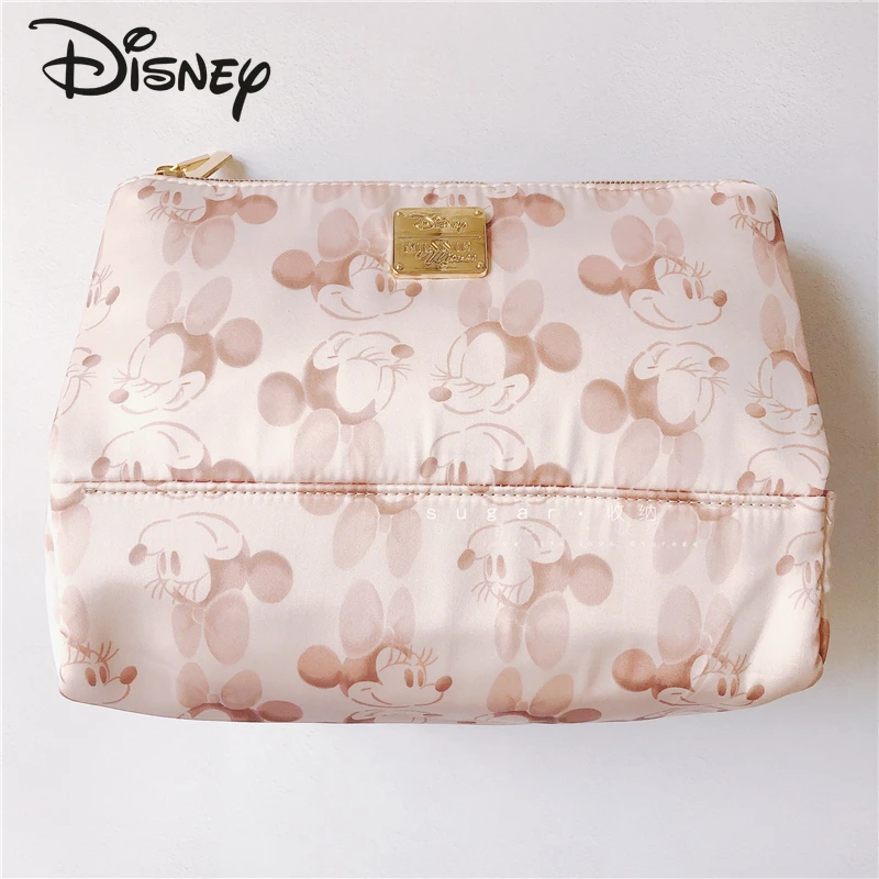 

Оригинальная модная дамская косметичка Disney с Микки Маусом, вместительная Высококачественная многофункциональная Роскошная косметичка, су...