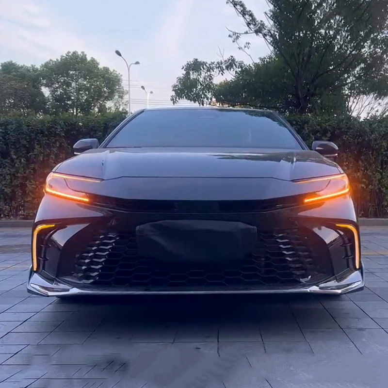 Фото Подходит для 24 лет Toyota Camry SE XSE, передний бампер, дневной рабочий свет, передний противотуманный фонарь, Задний сигнал поворота №2