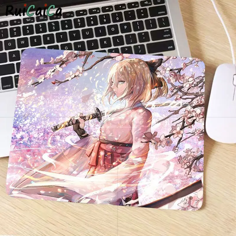 RuiCaiCa собственные коврики Fate Grand Order Okita Souji компьютерные игровые для мыши лидер