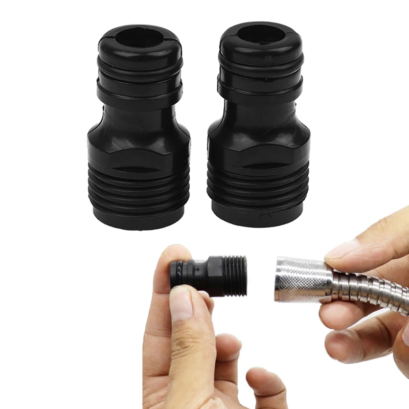 

2PC 1/2" BSP Threaded Tap Adaptor Garden Water Hose Quick Pipe Connector Fitting Garden Irrigation System Parts Wholesale