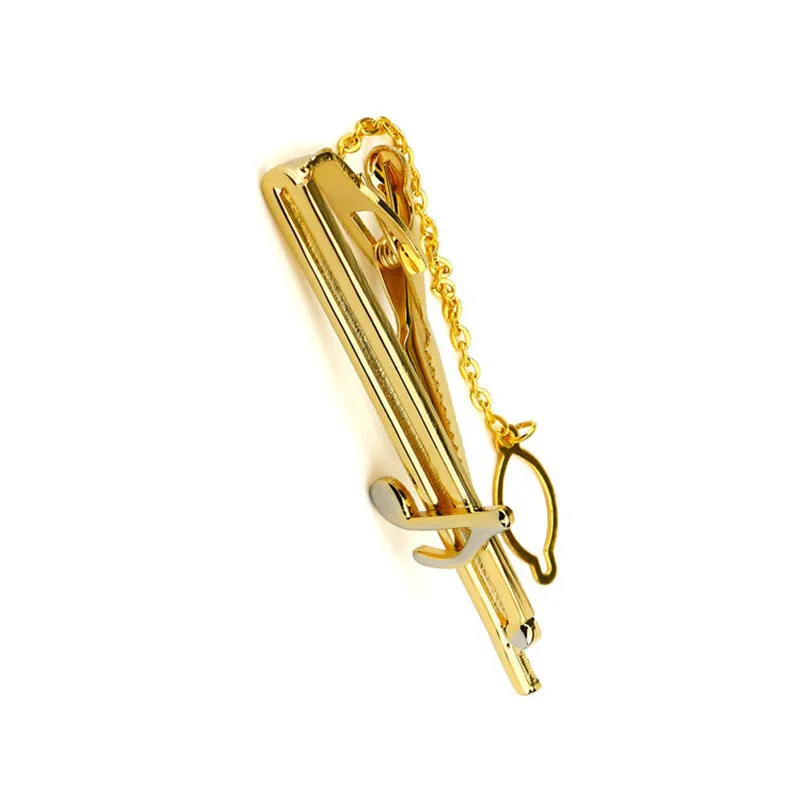 

Музыкальная нота новый простой модный стиль зажим для галстука для мужчин металлический золотой цвет простая застежка для бара Практичная ...