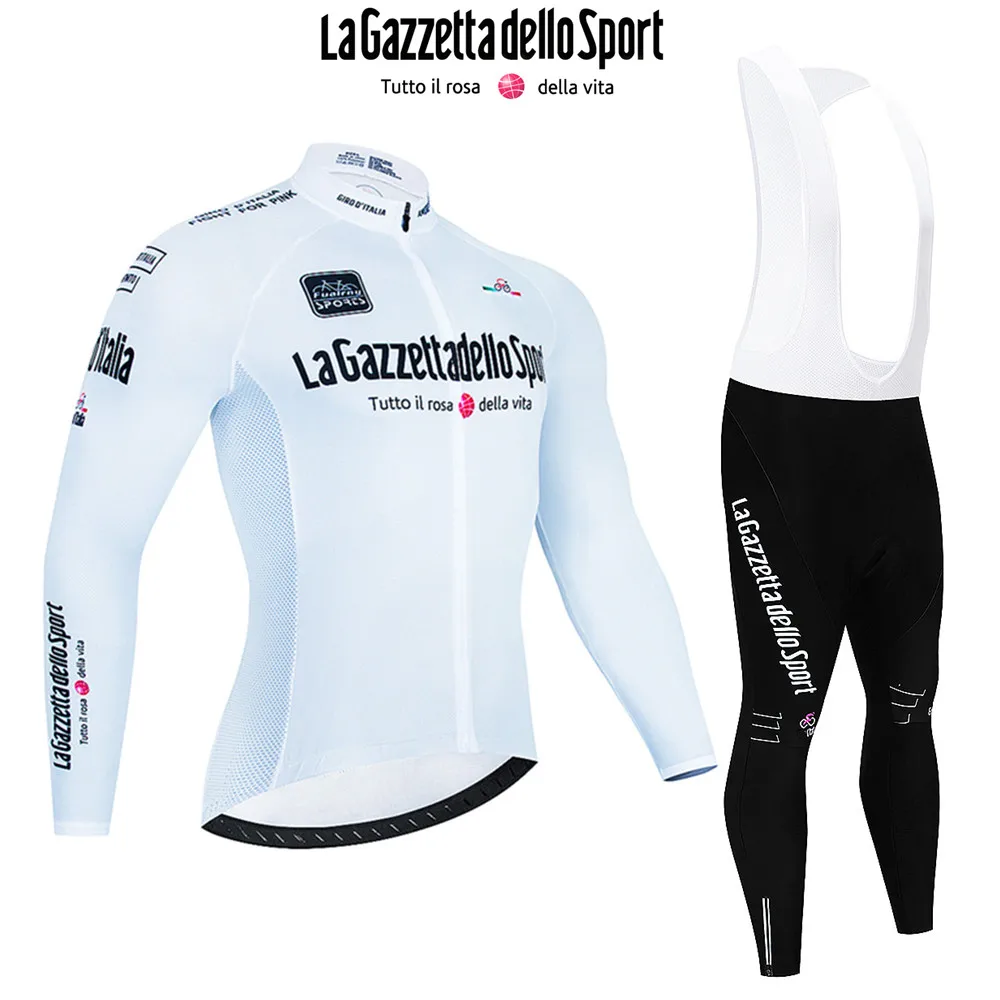 Трикотажный комплект для езды на велосипеде с длинным рукавом