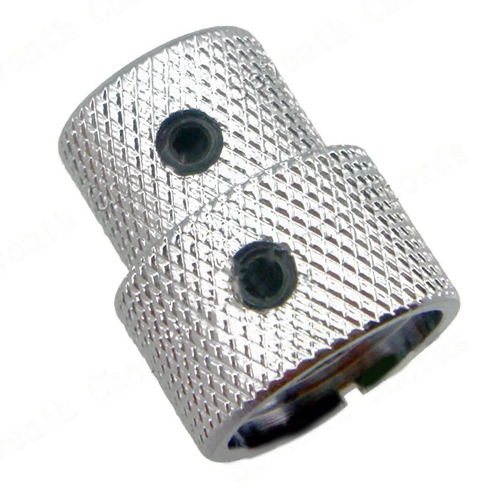 

2Pcs Metal Guitar Tone Volume Knob Potentiometer Knob Cap Double Layer Electric Guitar Control Knob Button Electric Guitar Parts