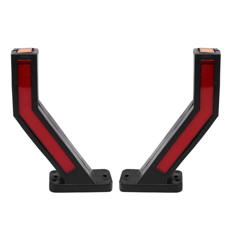 

2 шт., светодиодные габарисветильник огни для грузовиков, 12-24 В