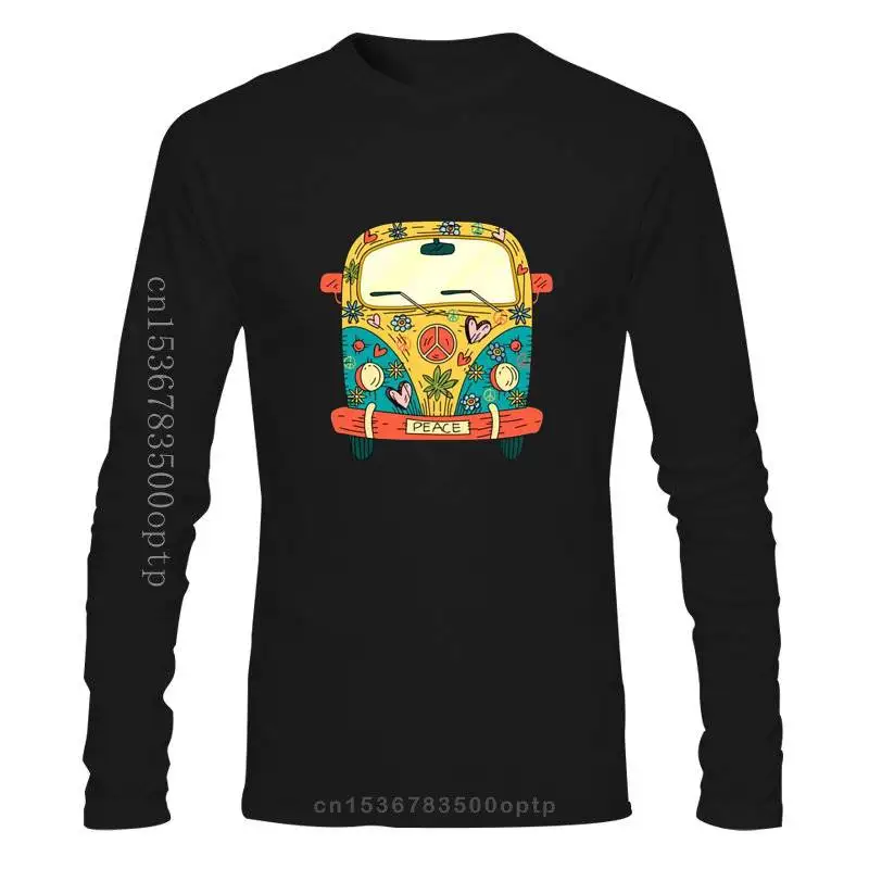 Мужская одежда Новинка Lsd хиппи автобусная рубашка для мужчин-мир