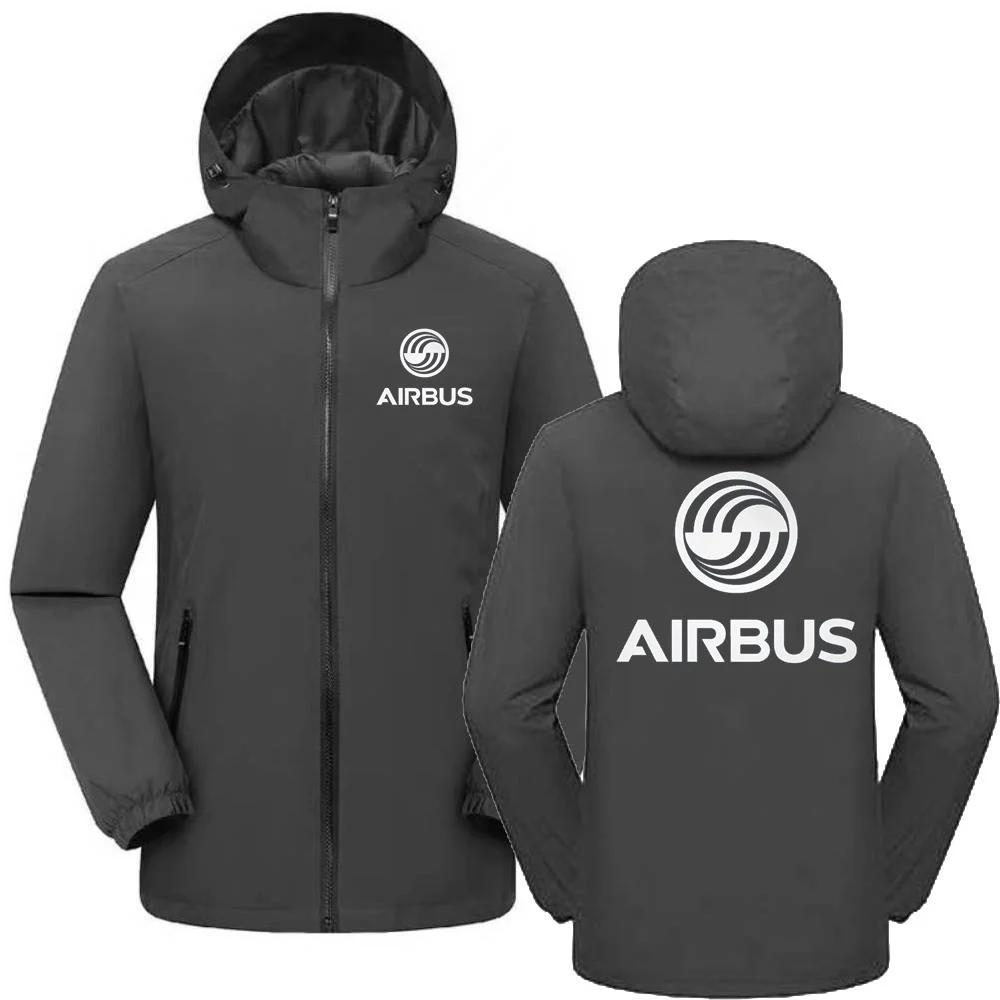 Мужская и женская лыжная ветровка AIRBUS AVIATION Flight A320 толстовки с капюшоном куртки
