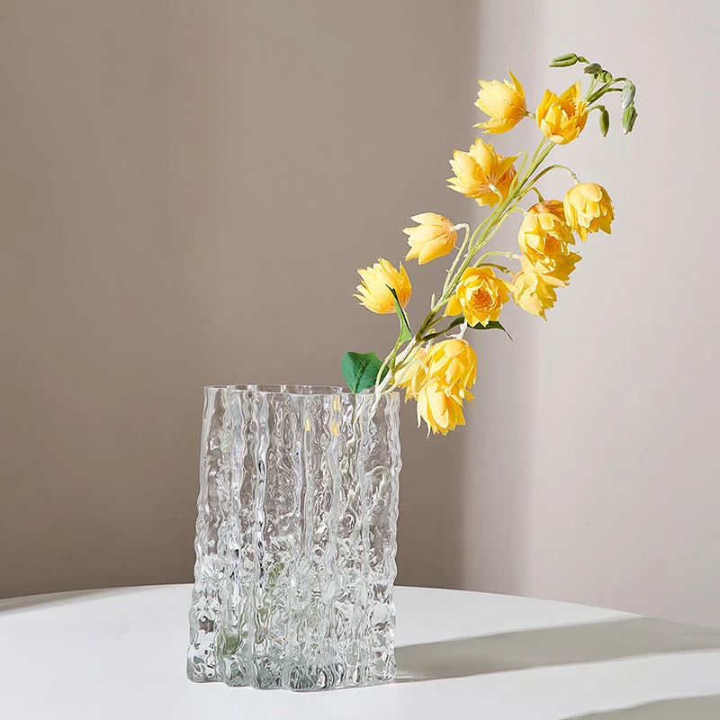 

Vase Transparent Flower Vase Living Room Home Decoration Tabletop Vases