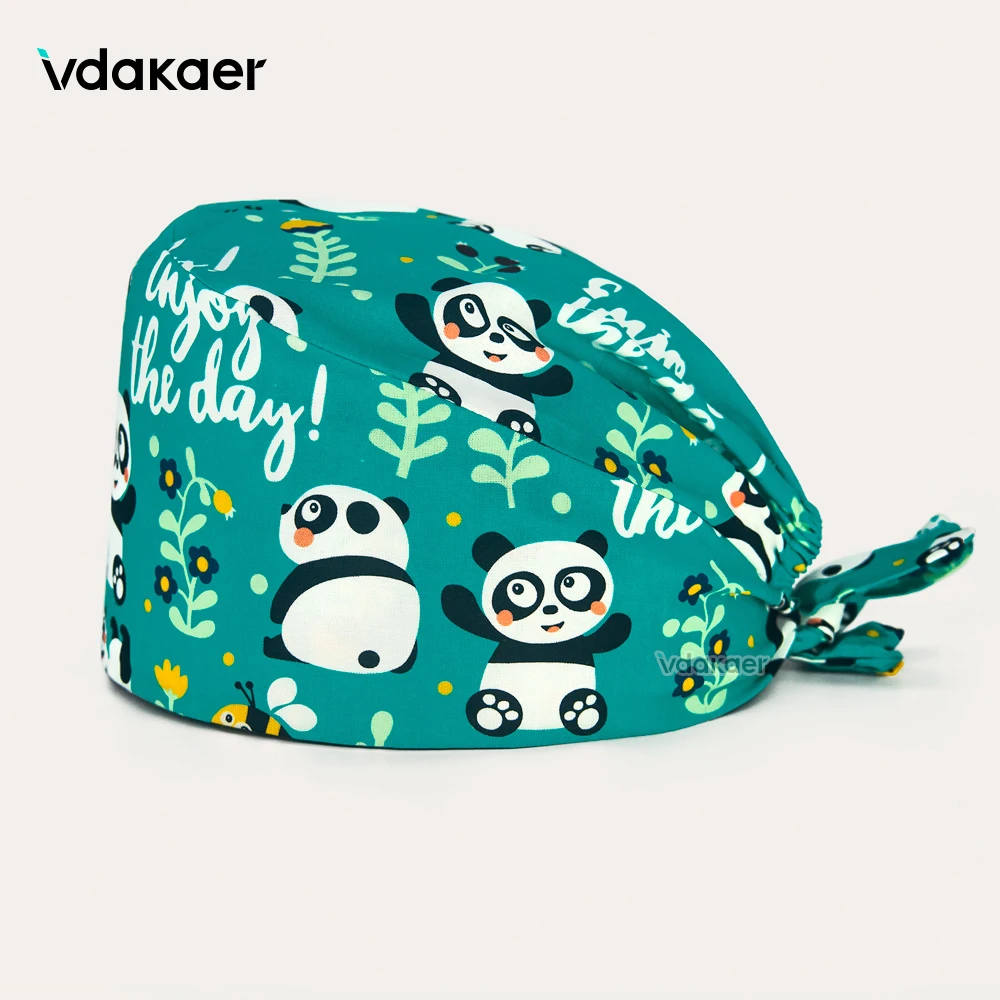 

high quality Pet doctor work cap nurse accessories surgery cap woman adjustable size dental scrub cap doctor scrub hats