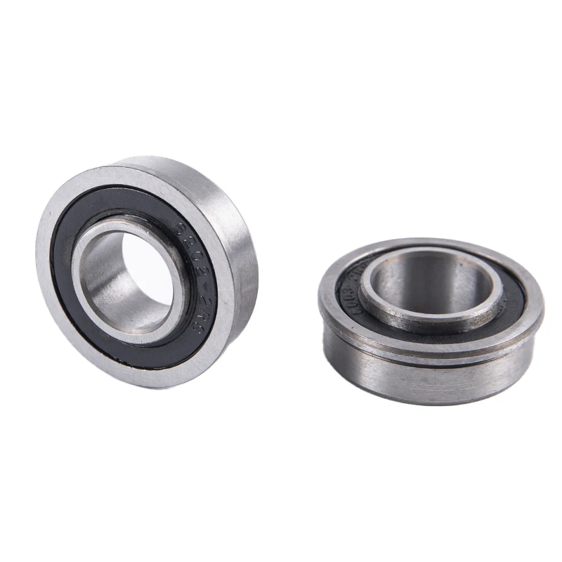

F6202-2RS Flange ABEC-1 Deep Groove Garden Trolley Ball Seal Wheelbarrow Bearing