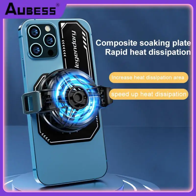

Universal Mobile Phone Cooler Heat Sink Electric Phone Fan High Quality Adhesive Micro Mini Fan Phone Accessories Magnetic