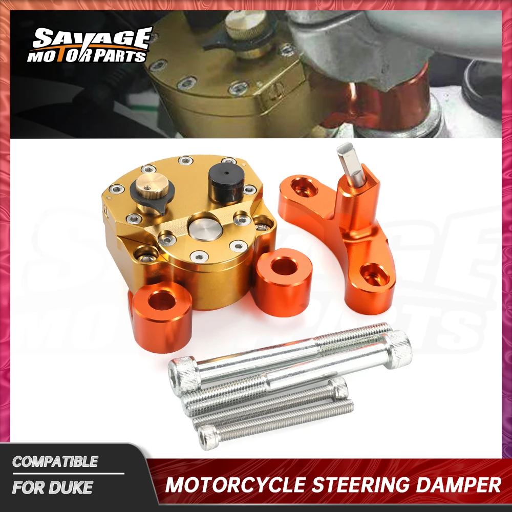 

Motorcycle Steering Damper Stabilize For DUKE 200 390 2012 2013-2016 Mount Bracket Kit Reversed Safety Motorbike Accessories