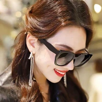 fashion square sunglasses women 2022 luxury brand quality ladies sun glasses shades eyewear big oculos feminino de sol uv400
