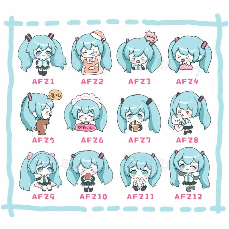 

Hatsune Miku брошь в стиле аниме Q версия значок Hatsune Miku брошь в стиле аниме es Vocaloid косплей внешний аксессуар значок