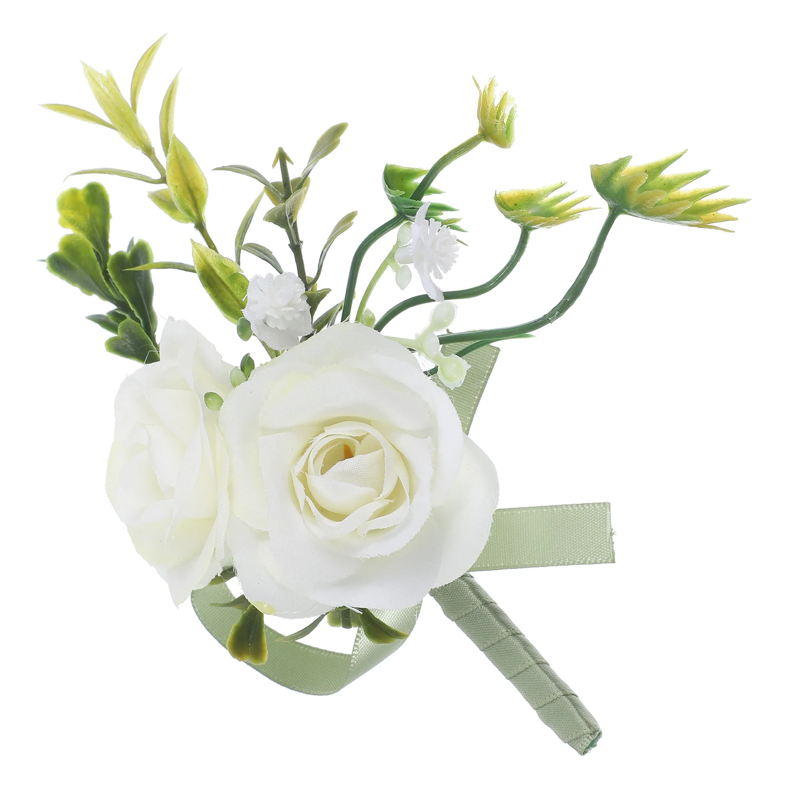 

Bride Boutonniere Wedding Corsage Boutonniere Flower Decor for Bride Girls
