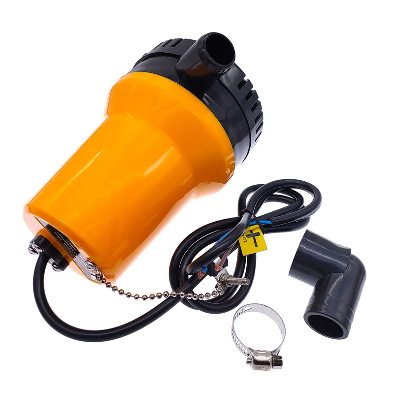 

12V Submersible Water Pump Bilge Pump Mini Cabin Drainage Pump Household Pumping Circulation Electric Pump