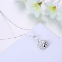 sterling silver necklace stylish diamond ladybird pendant boutique pendant necklace