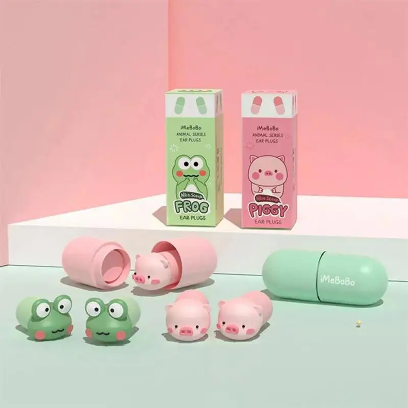 

Earplugs Cartoon Sponge Silent Sound Sleep Anti-noise Silent Sound Insulation