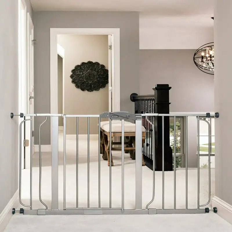 

Step 49 inch Extra Wide Baby Gate, Platinum