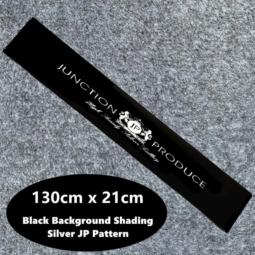 

Наклейка для лобового стекла автомобиля, лазерное отражение, Солнцезащитная наклейка JP, передняя и задняя деталь, универсальные аксессуары